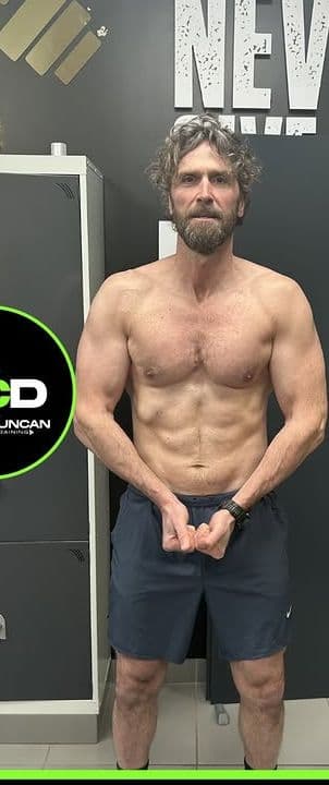 Client 2 after coaching with Ciaran Duncan